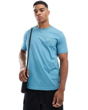 Paul Smith Regular Fit Zebra Logo T-Shirt - Blue