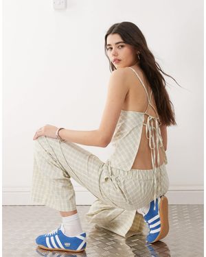 Collusion Cami Top Co-ord - Natural