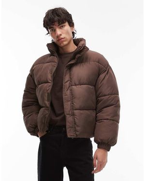 Collusion Chaqueta De Plumas Chocolate De -Negro - Marrón