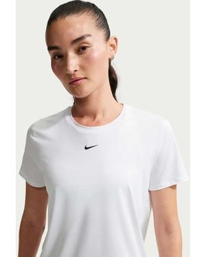 Nike One Classic Dri-Fit Top De Manga Corta En - Blanco
