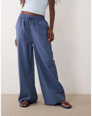 Wednesday's Girl Wide Leg Pants - Blue