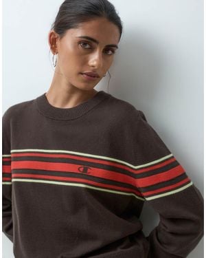 Champion Future Memories Jersey Oversize De Cuello Redondo En - Gris