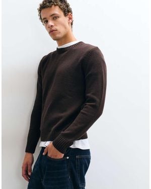 Mango Teen Maglione A Maglia Girocollo - Blu