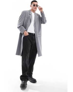 ASOS Nette Oversized Dad Jas - Grijs
