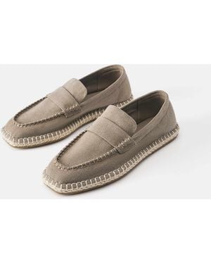 Pull&Bear Espadrilles en jute - Marron