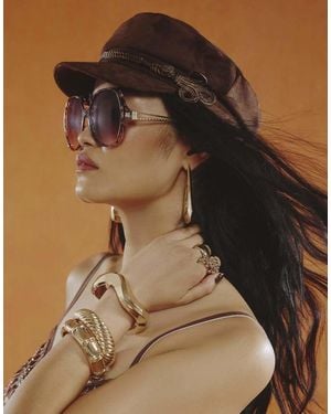 River Island Drummer Baker Boy - Brown