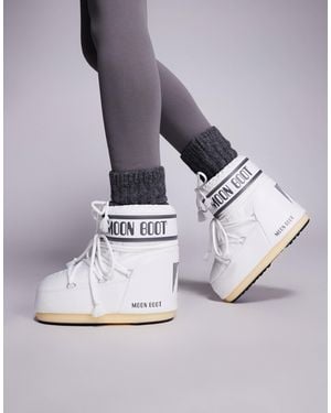 Moon Boot Moonboot Icon Low Nylon - Metallic