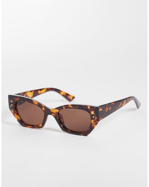 ONLY Cat Eye Zonnebril - Bruin
