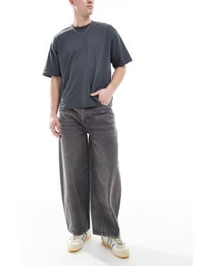 Cotton On Balloon Fit Baggy Jeans - Gray