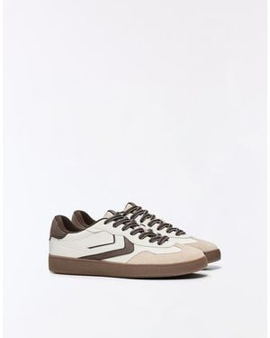 Bershka Retro Trainers - Blue
