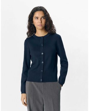 Object Gilet en maille - sky captain - Bleu