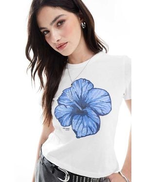 JJXX Baby T-shirt With Blue Flower Print