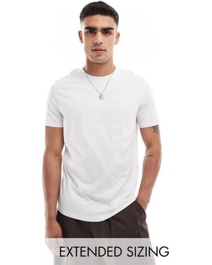 ASOS – basic-t-shirt - Weiß