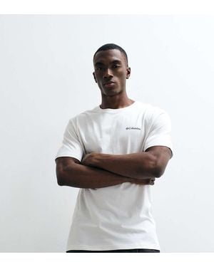 Columbia Barton Springs Iii Graphic T-shirt - White