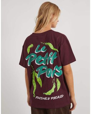 Skinnydip London Le Petit Pois T-Shirt - Red