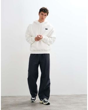 Nike Tech Fleece Shori Joggers De Pierna Ancha En Oscuro - Blanco