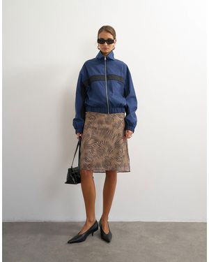 TOPSHOP Organza-rock - Blau