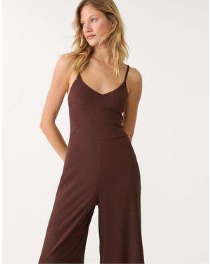 Stradivarius – jumpsuit - Lila