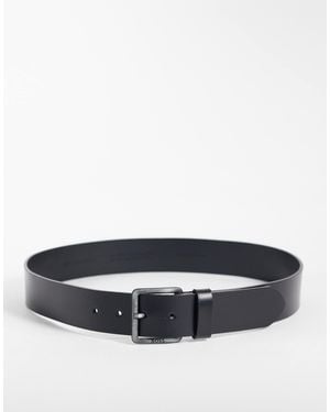 BOSS Boss Jeeko Leather Belt - Gray
