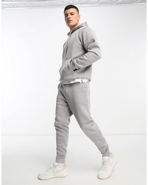 Don't Think Twice Dtt - ensemble survêtement avec sweat à capuche à enfiler et pantalon - Blanc