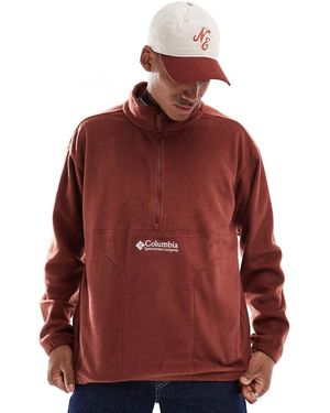 Columbia Bent Bough Half Zip Fleece - Red