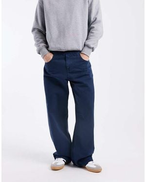 ASOS baggy Pull On Trousers - Blue