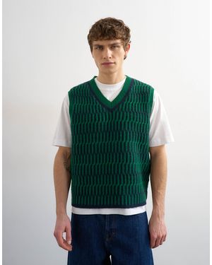 TOPMAN – gestricktes relaxed-fit-tanktop - Grün