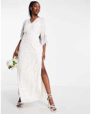 Hope & Ivy – bridal – maxi-brautkleid - Weiß