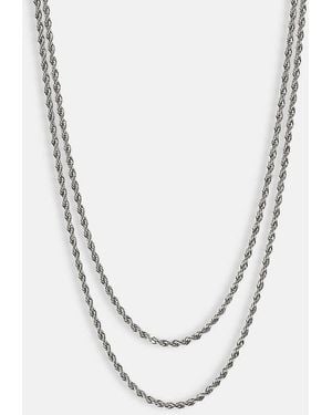 CERNUCCI 6Mm Double Rope Chain - White