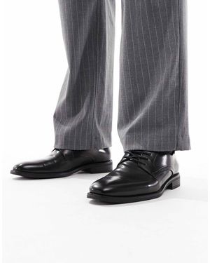 ASOS Smart Lace Up Derby Shoes - Black