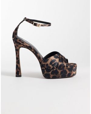 ASOS Niche plateau-sandalen mit absatz - Mehrfarbig