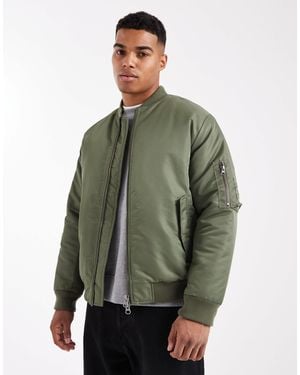 ASOS Ma1 Bomber Jacket - Green