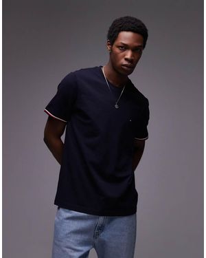 Tommy Hilfiger Tipped T-shirt - Blue