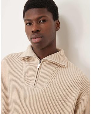 SELECTED – pullover - Natur
