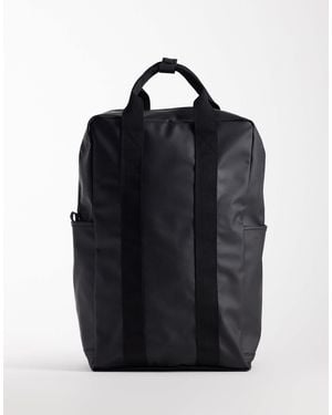 ASOS Rubberised Backpack - Blue