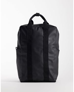 ASOS Rubberised Backpack - Blue