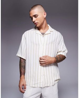 River Island Boxy Fit Shirt - White