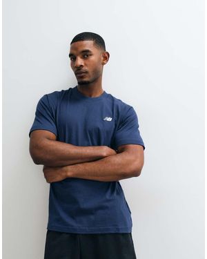 New Balance Sports Essentials Cotton T-shirt - Blue