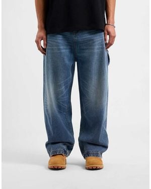 AVX Mitch Denim Trousers - Blue