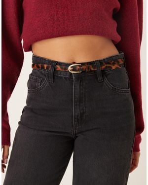 Mango Slim Belt - Brown