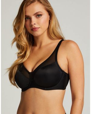 Hunkemöller Hunkemöller – nina – unwattierter minimizer-bh - Schwarz