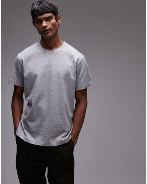 ARKET – schweres t-shirt aus jersey - Grau