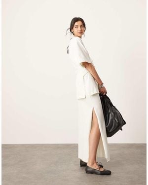 ASOS Gonna Lunga Premium - Neutro