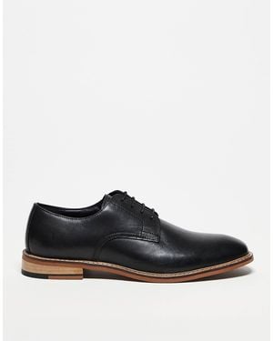 ASOS Derby Lace Up Shoes - Black