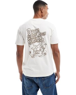 Farah Normanton Chest And Back Print T-shirt - White