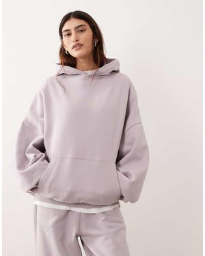 ARRANGE Oversized Premium Heavy Weight Hoodie - Purple