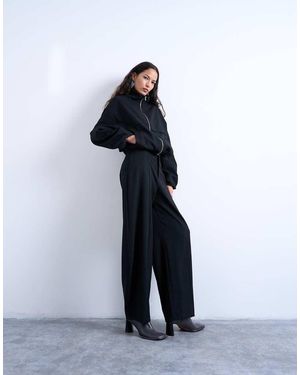 TOPSHOP Co Ord Barrel Trouser - Blue