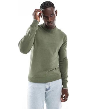 River Island Fine Knit Jumper - Green