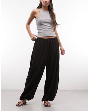 Weekday Balloon Fit Pants - Black