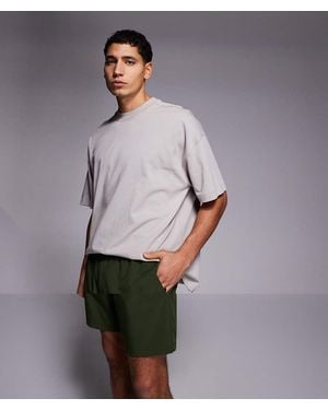 4505 Icon 7 Inch Quick Dry Training Shorts With Zip Pockets 2 Pack - Grey